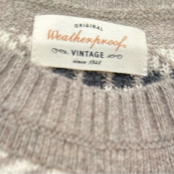 Weatherproof Vintage Ladies' Fairisle Sweater - Picture 6 of 6